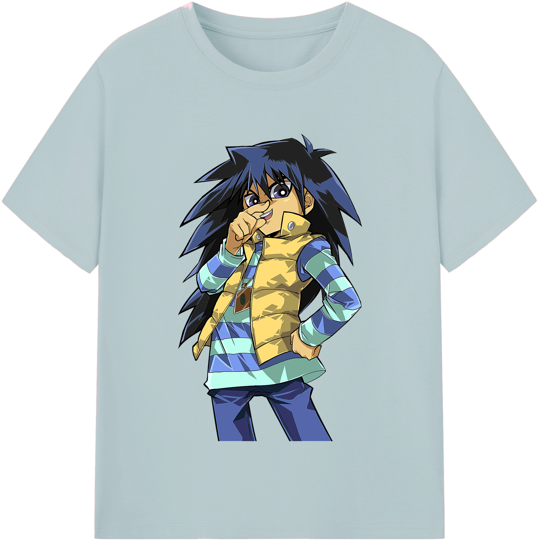 （画像用） 遊☆戯☆王 Yu-Gi-Oh! 綿100％半袖Tシャツ（フロントプリント）